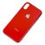 Чохол для iPhone Xs Original glass червоний 769676