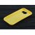 Чохол для Samsung Galaxy A7 2017 (A720) Silicon case жовтий 77319