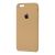 Чохол silicone case для iPhone 6 Plus гірчичний 771856