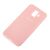 Чохол для Samsung Galaxy A6 2018 (A600) Silicone cover рожевий 773588