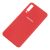 Чохол для Samsung Galaxy A7 2018 (A750) Silicone cover червоний 779416
