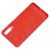 Чохол для Samsung Galaxy A7 2018 (A750) Silicone cover червоний 779417
