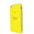 Чохол Silicone для iPhone 6 / 6s case жовтий 79401