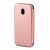 Чохол книжка Premium для Samsung Galaxy J3 2017 (J330) рожеве золото 80186