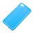 Силіконовий чохол для Meizu U10 бампер блакитний/прозорий 805784