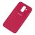 Чохол для Samsung Galaxy A6+ 2018 (A605) Silicone Full рожево-червоний 812416