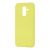 Чохол для Samsung Galaxy A6+ 2018 (A605) Silicone Full лимонний 812405