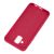 Чохол для Samsung Galaxy A6 2018 (A600) Silicone Full рожево-червоний 812372