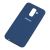 Чохол для Samsung Galaxy A6+ 2018 (A605) Silicone Full синій 812425