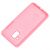 Чохол для Samsung Galaxy A8 2018 (A530) Silicone Full світло-рожевий 812574