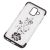 Чохол для Samsung Galaxy J6 2018 (J600) kingxbar diamond flower чорний 816030