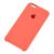 Чохол silicon case для iPhone 6 Plus абрикосовий 820960