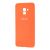 Чохол для Samsung Galaxy A8 2018 (A530) Silicone cover оранжевий 825156