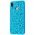 Чохол для Huawei P20 Lite Shining sparkles з блискітками синій 830051
