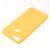 Чохол для Huawei P Smart Silky Soft Touch "жовтий" 836377
