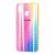 Чохол для Samsung Galaxy A20/A30 Carbon Gradient Hologram рожевий 838662