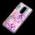 Чохол для Meizu M8 Lite Блискучі вода рожевий "рожево-фіолетові квіти" 851185