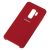 Чохол для Samsung Galaxy S9+ (G965) Silky Soft Touch темно червоний 856555