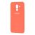 Чохол для Samsung Galaxy A6+ 2018 (A605) Silicone cover помаранчевий 858040