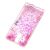 Чохол для Meizu M6 Note Блискучі вода світло-рожевий "квітучі куточки" 861985