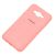 Чохол для Samsung Galaxy J7 (J700) Silicone Full рожевий 866303