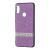 Чохол для Xiaomi Redmi Note 5 / Note 5 Pro Swarovski (смуга) фіолетовий 868324