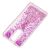 Чохол для Meizu X8 Блискучі вода світло-рожевий "дівчина в білій сукні" 884102