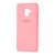 Чохол для Samsung Galaxy A8+ 2018 (A730) Silicone Full рожевий 907974