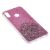 Чохол для Huawei P Smart Plus блискітки + popsocket "рожевий" 917764