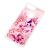 Чохол для Xiaomi Mi 8 Lite Блискучі вода рожевий "рожево-фіолетові квіти" 926017