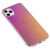 Чохол для iPhone 11 Pro Max Rainbow glass з лого фіолетовий 927227