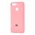 Чохол для Huawei Y6 Prime 2018 Silicone Full рожевий 928794