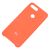 Чохол для Xiaomi Mi 8 Lite Silky Soft Touch "помаранчевий" 938295