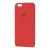 Чохол silicone case для iPhone 6 Plus червоний 939082