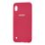 Чохол для Samsung Galaxy A10 (A105) Silicone Full рожево-червоний 949346