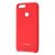 Чохол для Huawei P Smart Silky Soft Touch "червоний" 955330