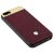 Чохол Top-V для iPhone 5 шкіра з металевою вставкою бордовий 985539