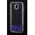 Чохол для Samsung Galaxy J5 2017 (J530) блискітки вода фіолетовий 99546