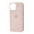 Чохол для iPhone 11 Pro Silicone Full рожевий / pink sand 995907