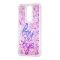 Чехол для Meizu X8 Блестки вода светло-розовый "boy bye"