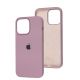 Чохол для iPhone 14 Pro Max Square Full silicone lilac